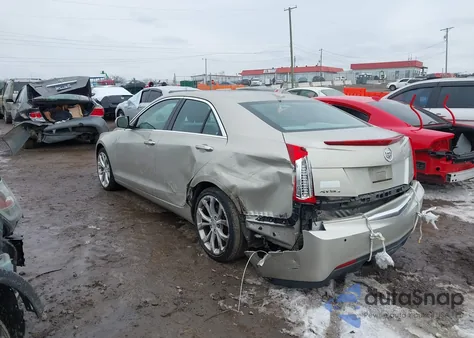 2013 Cadillac Ats Premium z USA, uszkodzony, nr VIN 1G6AM5SX7D0143097